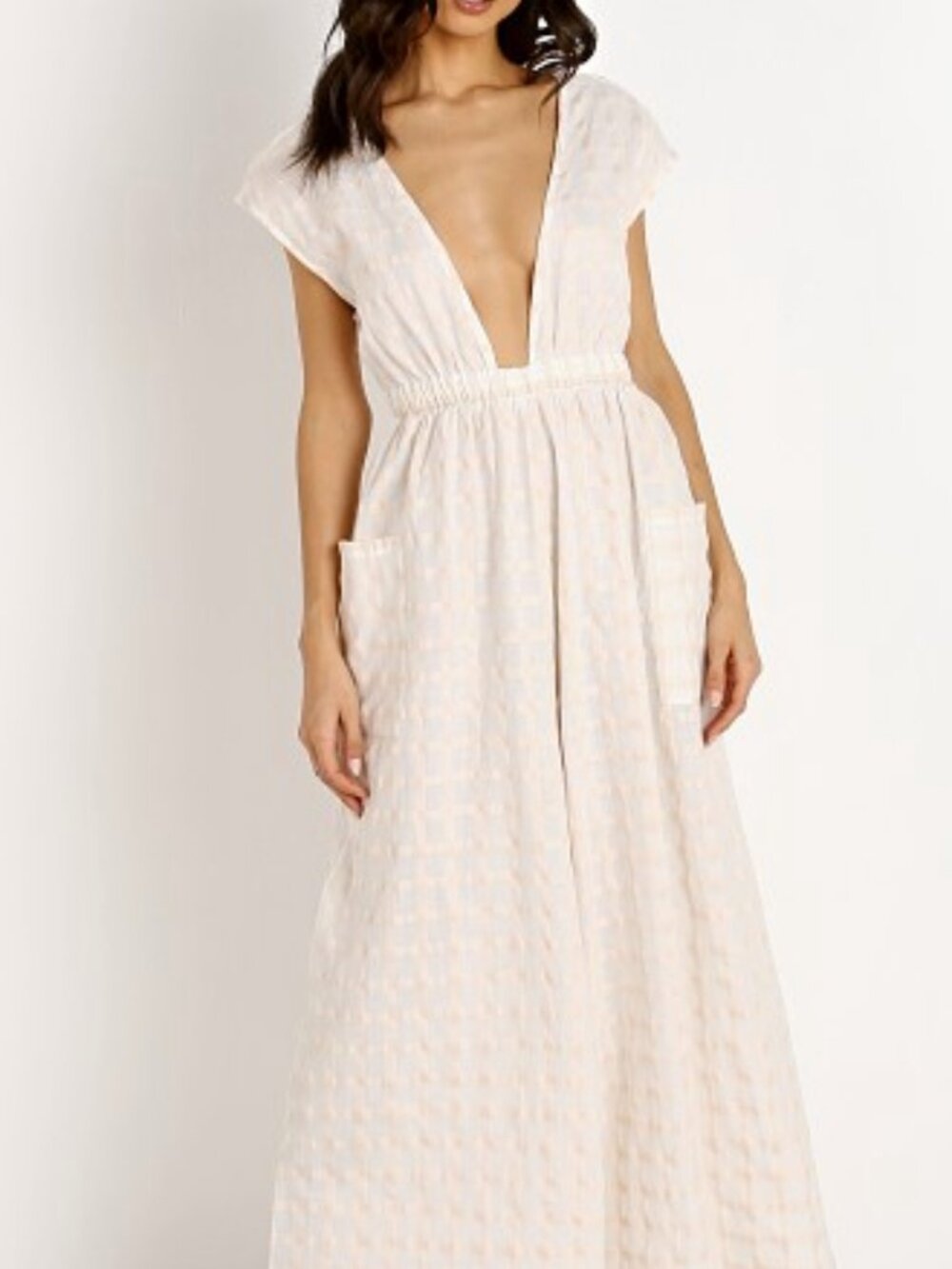 Mara Hoffman Whitney Jumpsuit Agnes Plaid